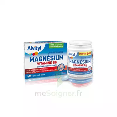 Alvityl Magnésium Vitamine B6 Libération Prolongée Comprimés Lp B/45 à Champigny-sur-Marne